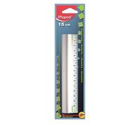 MAPED Regle anti derapante aluminium anodise 15cm