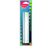 MAPED Regle anti derapante aluminium anodise 15cm