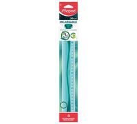 MAPED Règle plate Incassable Flex 30 cm Bleu ou Vert
