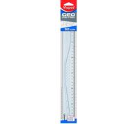 MAPED règle plate Geometric en plastique transparent 30 cm