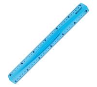 Westcott 10222 00 Règle Flexi, incassable, transparent 30cm
