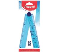 Maped - Règle pliable 2 en 1-15/30 cm - Règle en Plastique Décorée - Compacte
