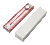 Règle pliante en alliage d'aluminium avec détecteur d'angle et jauge de profondeur, double échelle métrique pour impérial, outil de mesure de poche pour menuiserie, bricolage, construction