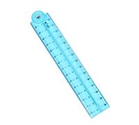 Règle pliante transparente pour mesurer la longueur 0-30 cm échelle mathématiques dessin règle outil de mesure pour dessin flexible