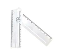 Règle Rectangulaire À Angle De 30cm, Accessoire De Papeterie De Style Simple, Rapporteur, Outil De Dessin, Règle Parallèle À Boussole