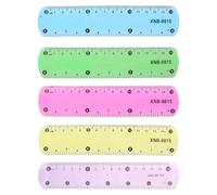Règle souple transparente de 15 cm flexible pour enfants et étudiants mesurant les articles de papeterie coréens