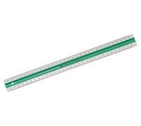 Règle Super 30 cm avec fonction antidérapante vert paquet de 10 pièces