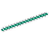 Règle Super 40 cm avec fonction antidérapante vert paquet de 10 pièces