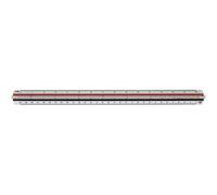 Aristo AR23702EB College Échelle triangulaire (réduction 1:20 :25 :50 :75 :100 :125, plastique, 30 cm de long) pour architectes (A)