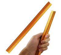 Règle triangulaire graduée de 30 cm, règle métallique pour architectes, 1:20, 1:25, 1:50, 1:75, 1:100, 1:150 (cuivre)