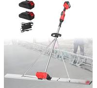 Règle Vibrante De Nivellement De Surface Corete, Règle Vibrante De Nivellement De Surface électrique Rechargeable Corete, Moteur Vibrant pour Chape en Ciment, Deux Batteries, 2Xbattery, 1.5M