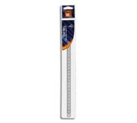 JPC Créations - Réglet inox 500035 - 2 faces (mm et 1/2 mm) - 30 cm