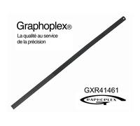 Réglet Acier Épais Ép = 1mm L = 24mm L = 100cm
