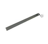 Réglet flexible 200 mm avec clip inox - graduation profonde anti-reflets SAM OUTILLAGE
