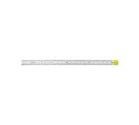 Réglet flexible inox 200 mm 2 faces fluo DELA.1051.03F