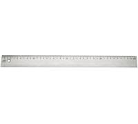 Helios-Preisser Règle simple chromée avec facettes 400 mm (0455424)