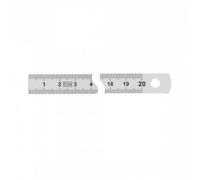 Réglet semi rigide - inox chromé - L 300mm WILMART