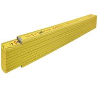 Règlet Stabila Holz-Gliedermaßstab Type 400 14556 2 m Bois de hêtre