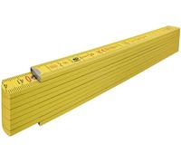 Règlet Stabila Holz-Gliedermaßstab Type 400 14556 2 m Bois de hêtre