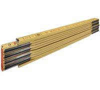 Règlet Stabila Holz-Gliedermaßstab Type 600 1104 2 m Bois de hêtre