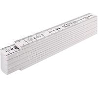 STABILA Règle pliante en plastique STABILA type 1104 1 m blanche, échelle métrique Quantité:1
