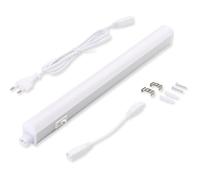 Réglette LED 30 cm 5 W 450 lm - Lumière blanche neutre 4000 K avec interrupteur pour bureau et cuisine