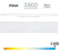 Réglette Led 35w Lumière Froide éclairage Puissant 6400k, 3600lm - Edm