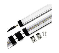 Réglette LED aluminium 1m 144 LED SMD blanc neutre