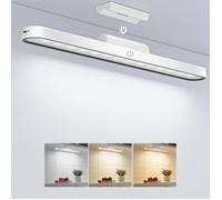 Reglette LED Cuisine Sans Fil, Lumiere Rechargeable USB, Lumière Magnétique, Lampe de Bureau à Luminosité Réglable