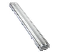Réglette LED double étanche Zenitech 4000K 18W 1400lm 68cm