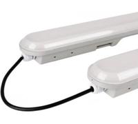 Reglette LED Étanche Interconnectable 40W 120cm avec détecteur de mouvement - Blanc Froid 6000K - 8000K