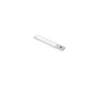 Emuca - Luminaire LED Kaus rechargeable par usb avec switch, L 240 mm, Anodisé mat, Plastique et Aluminium