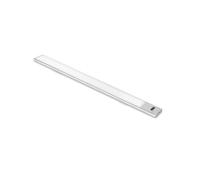 Emuca Luminaire LED Kaus rechargeable par USB avec interrupteur L 400 mm anodisé mat aluminium