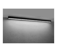 Réglette plafond PINNE 145cm noire LED 48W 4000K Thoro