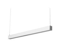 Réglette Suspendue LED Large 120cm 35W Argent - Blanc Froid 6000K - 8000K