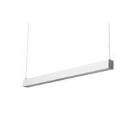 SILAMP Réglette Suspendue LED Large 120cm 35W Blanc - Blanc Froid 6000K - 8000K