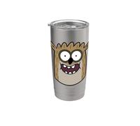 Regular Show Rigby Gobelet isotherme en acier inoxydable double paroi