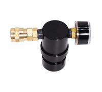 Régulateur basse pression type T, mini sortie CO2 230 psi avec manomètre coupleur