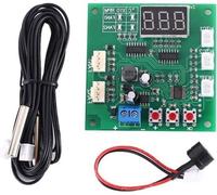 Régulateur CC 2 canaux PWM 4 fils 12 V, 24 V, 48 V Régulateur de températurede ventilateur Module d'affichage