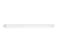 Régulateur d’entrée d’air NICOLL BE130B 30 m³/h Blanc déflecteur fixe 13,5 x 19 mm Blanc