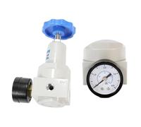 Régulateur d'air pneumatique 0~40 bar avec port de manomètre 1/4 3/8 1/2 2 pouces BSP 1/2" QTYH QTY-08 10 15 20 25 32 40 50