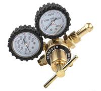 Régulateur d'azote haute pression CGA580, soupape de réduction de pression de gaz en laiton avec pression d'entrée de 4000 PSI et jauge de 800 psi, pour soudage industriel et contrôle du gaz