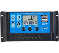 Revolt Régulateur de charge de panneau solaire avec 2 ports USB - 30 A
