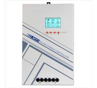 Régulateur de charge pour panneaux solaires, 100A, technologie MPPT, 12V/24V, avec écran LCD, capteur de température et ventilateur intégré