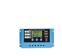Régulateur de charge solaire, Contrôleur Solaire 12v24v Charge Batterie Plomb Lithium Réverbère Panneau Photovoltaïque De Et Décharge