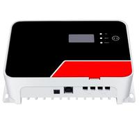 Régulateur de charge solaire MPPT 40A, 12V/24V, avec Bluetooth et écran LCD