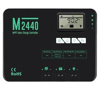 Régulateur de charge solaire MPPT 40A, 12V/24V, avec écran LCD