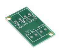 Régulateur de charge solaire pour batteries au lithium, contrôleur de charge automatique avec interrupteur crépusculaire, compatible avec 3,2 V/3,7 V/4 V/11,1 V/12 V, pour lampes solaires de jardin et