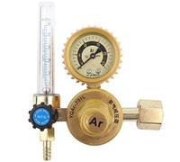 Régulateur de Débitmètre Argon CO2 Mig Tig, Réducteur de Pression Universel pour Soudage avec Manomètre et Débitmètre de Gaz