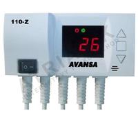 Régulateur de pompes AVANSA 110 Z pour circulateur de chauffage et pompe de ballon ECS, 230 V, 6 A